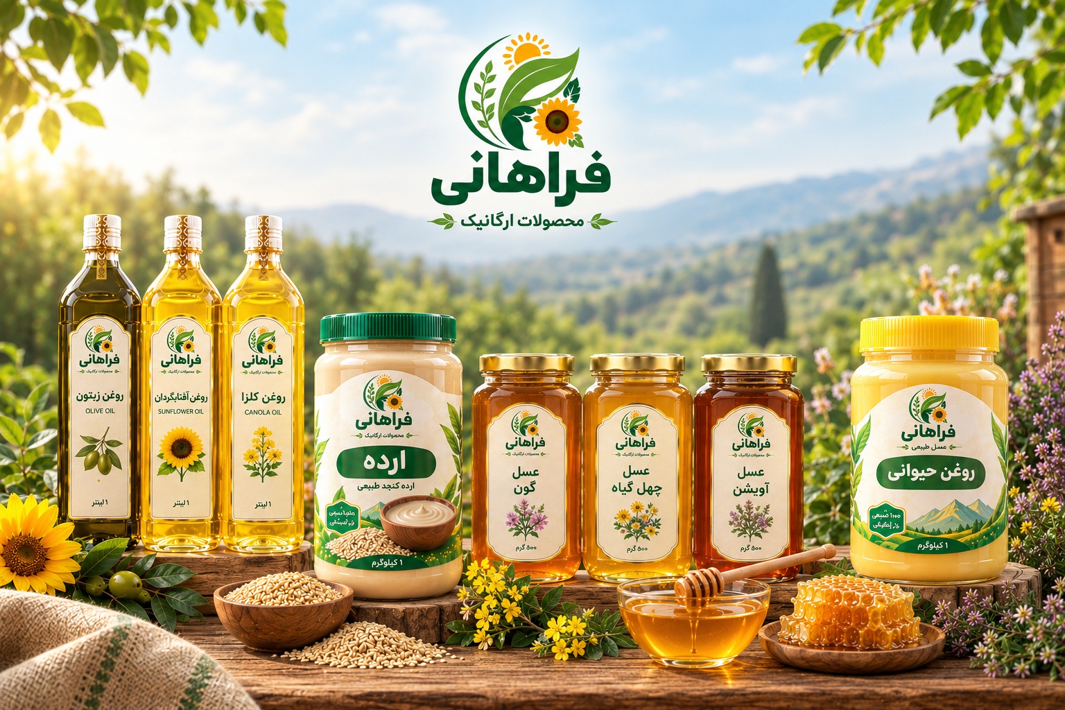 محصولات ارگانیک فراهانی